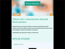 Tablet Screenshot of novarelaxace.cz